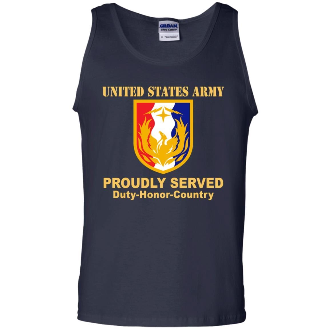 US ARMY 36TH SUSTAINMENT BRIGADE - Proudly Served T-Shirt On Front For Men-TShirt-Army-Veterans Nation