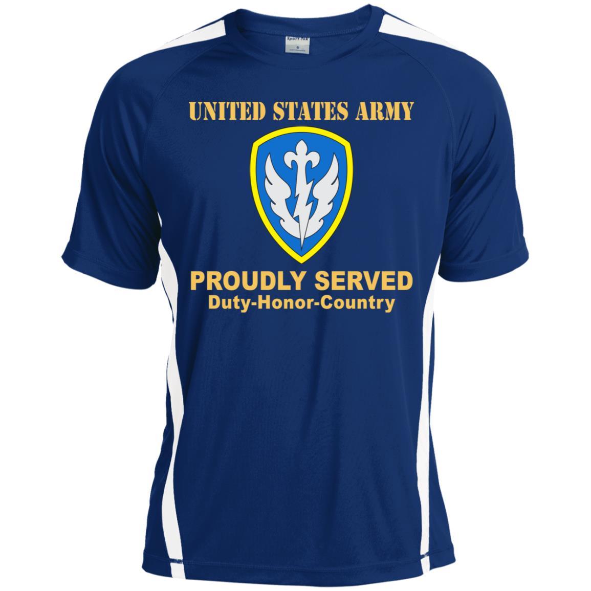 US ARMY 504TH BATTLEFIELD SURVEILLANCE- Proudly Served T-Shirt On Front For Men-TShirt-Army-Veterans Nation