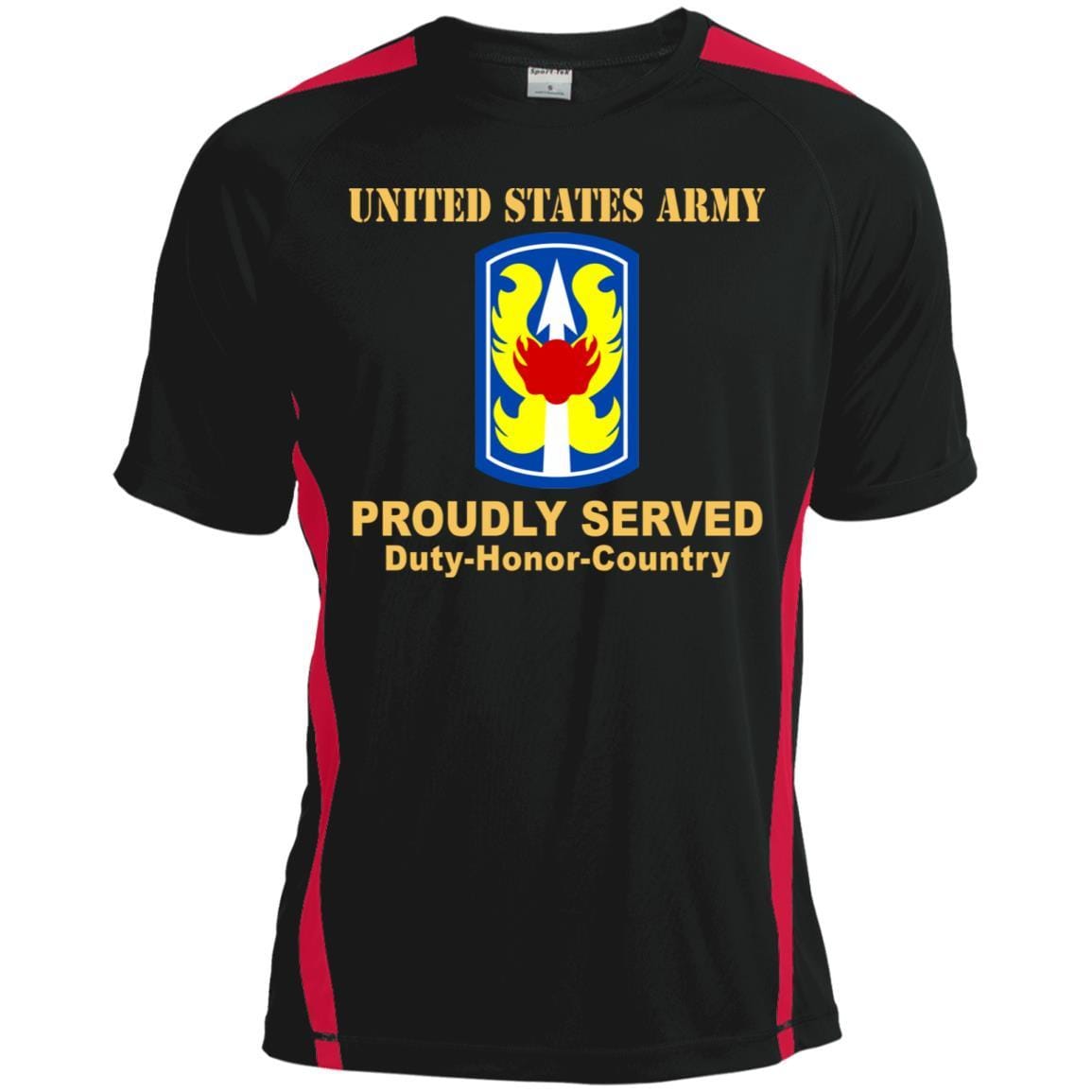 US ARMY 199TH INFANTRY BRIGADE - Proudly Served T-Shirt On Front For Men-TShirt-Army-Veterans Nation