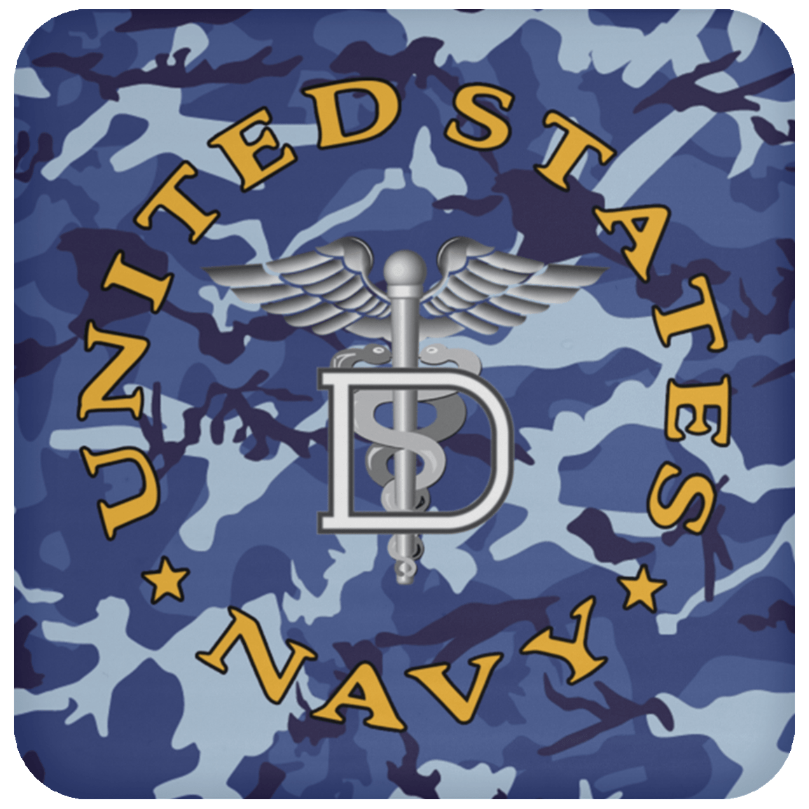 Navy Dental Technician Navy DT - Proudly Served Coaster-Coaster-Navy-Rate-Veterans Nation