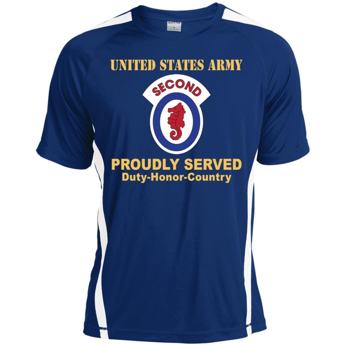 US ARMY 2ND ENGINEER BRIGADE- Proudly Served T-Shirt On Front For Men-TShirt-Army-Veterans Nation