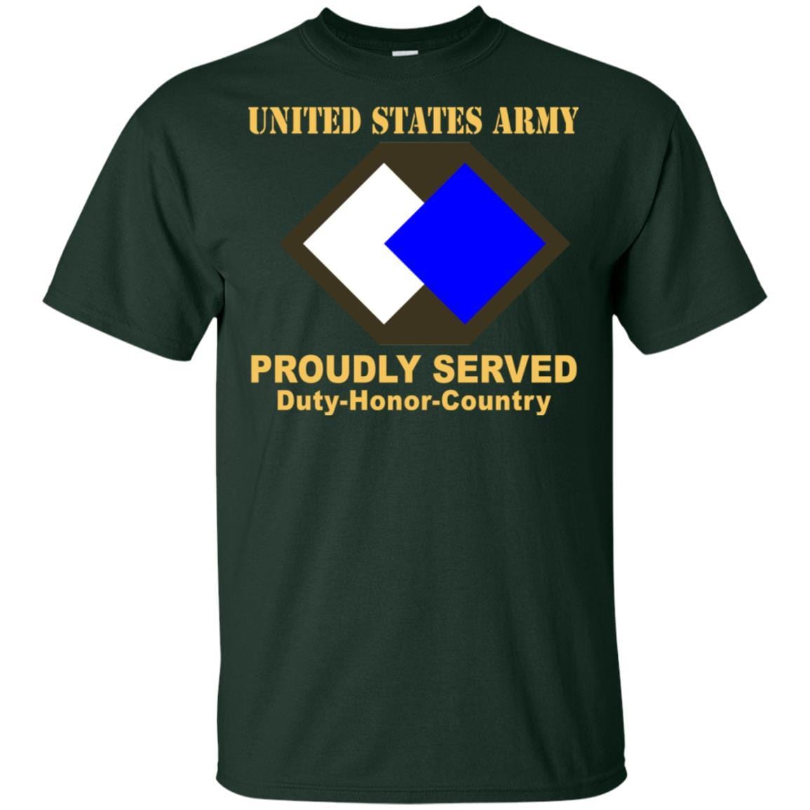 US ARMY 96TH SUSTAINMENT BRIGADE - Proudly Served T-Shirt On Front For Men-TShirt-Army-Veterans Nation