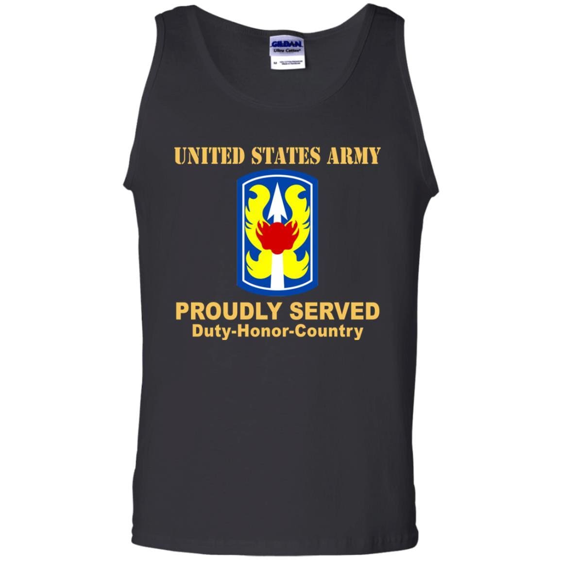 US ARMY 199TH INFANTRY BRIGADE - Proudly Served T-Shirt On Front For Men-TShirt-Army-Veterans Nation