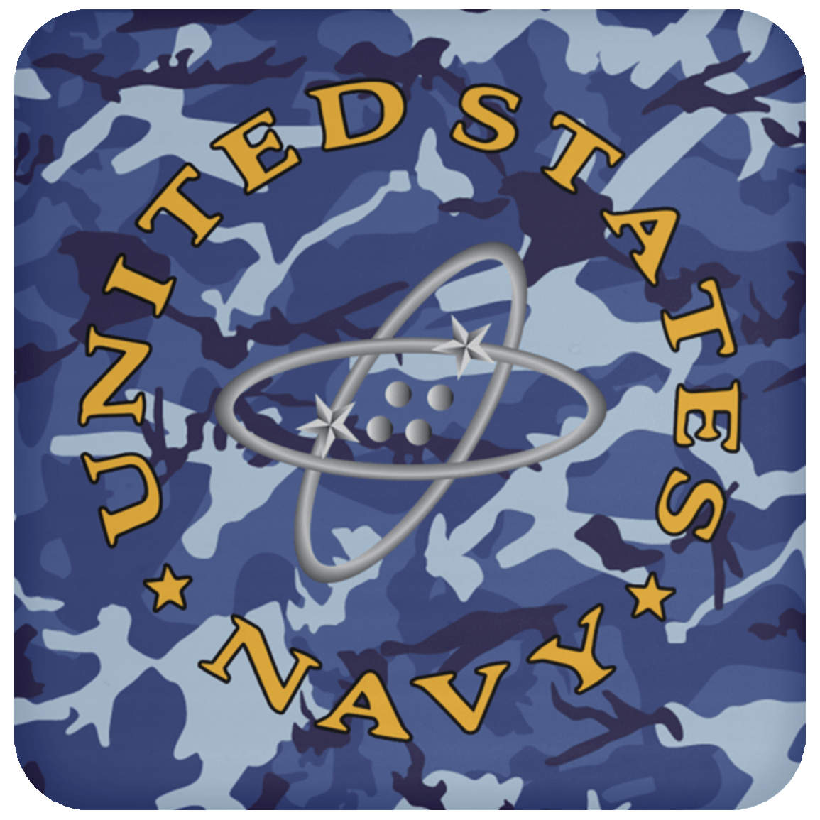 U.S Navy Electronics technician Navy ET - Proudly Served Coaster-Coaster-Navy-Rate-Veterans Nation