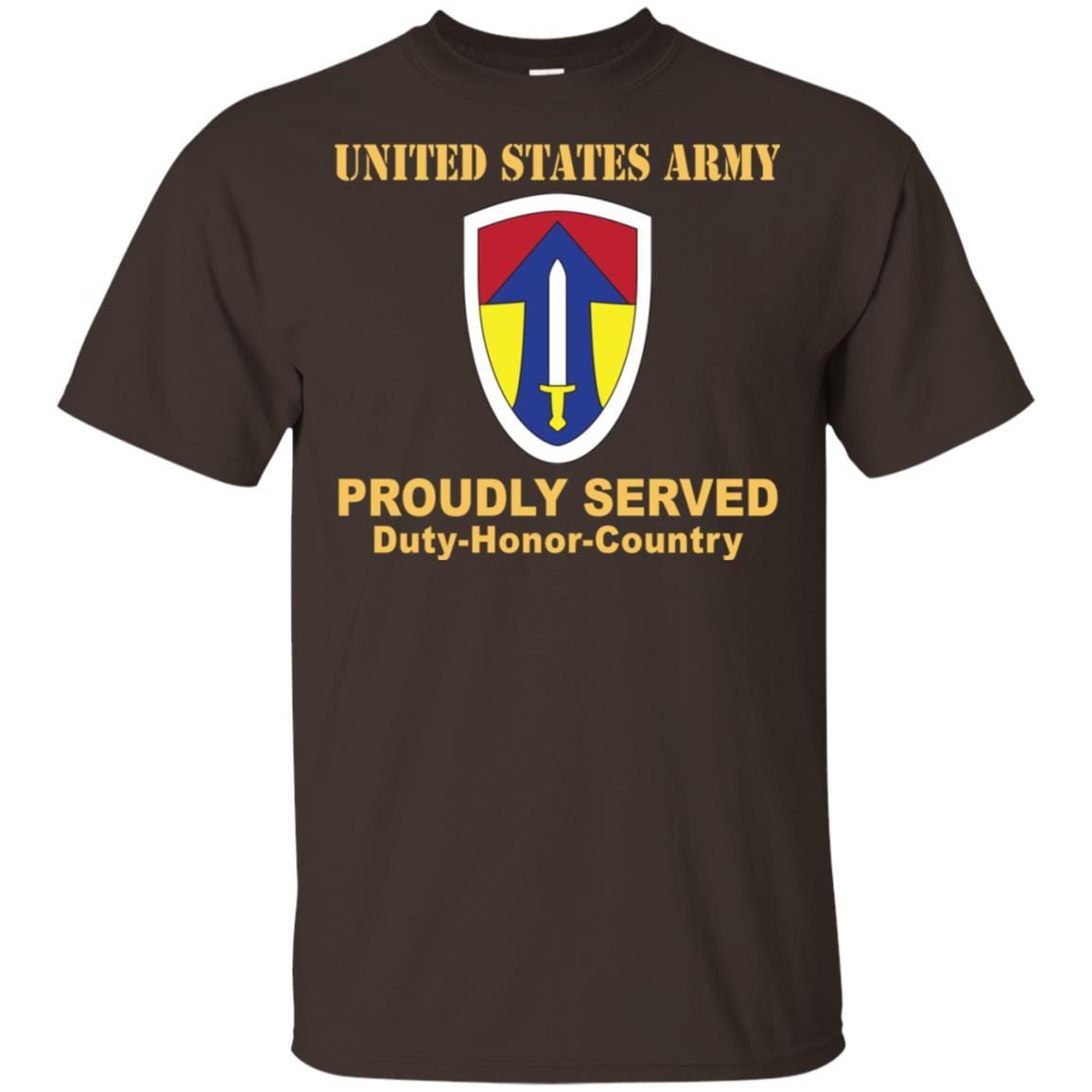 US ARMY 2 FIELD FORCE, VIETNAM- Proudly Served T-Shirt On Front For Men-TShirt-Army-Veterans Nation