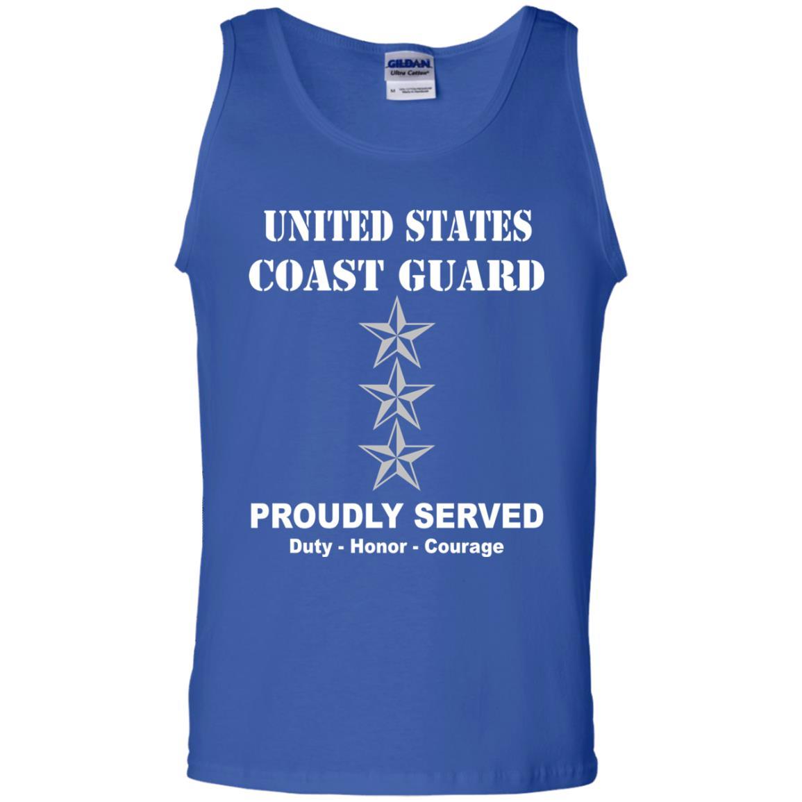 US Coast Guard O-9 Vice Admiral O9 VADM Flag Officer Men Front USCG T Shirt-TShirt-USCG-Veterans Nation