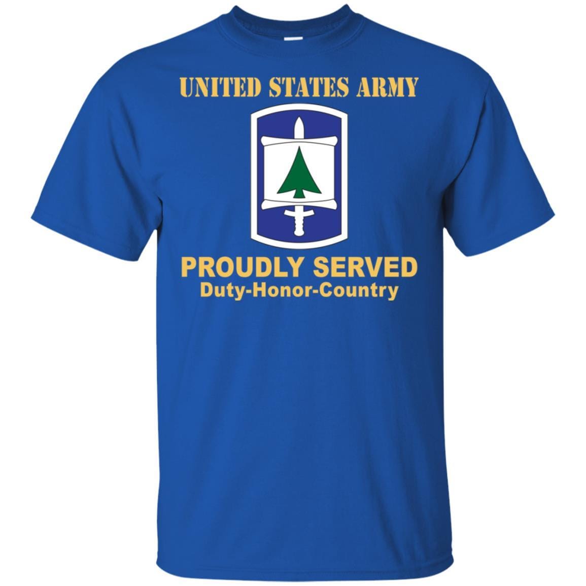 US ARMY 364TH CIVIL AFFAIRS- Proudly Served T-Shirt On Front For Men-TShirt-Army-Veterans Nation