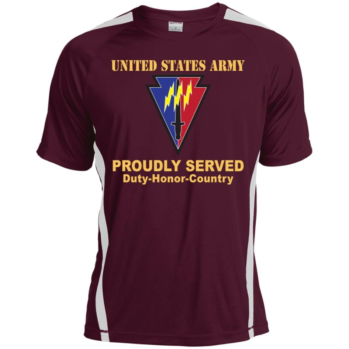 US ARMY 219TH BATTLEFIELD SURVEILLANCE- Proudly Served T-Shirt On Front For Men-TShirt-Army-Veterans Nation