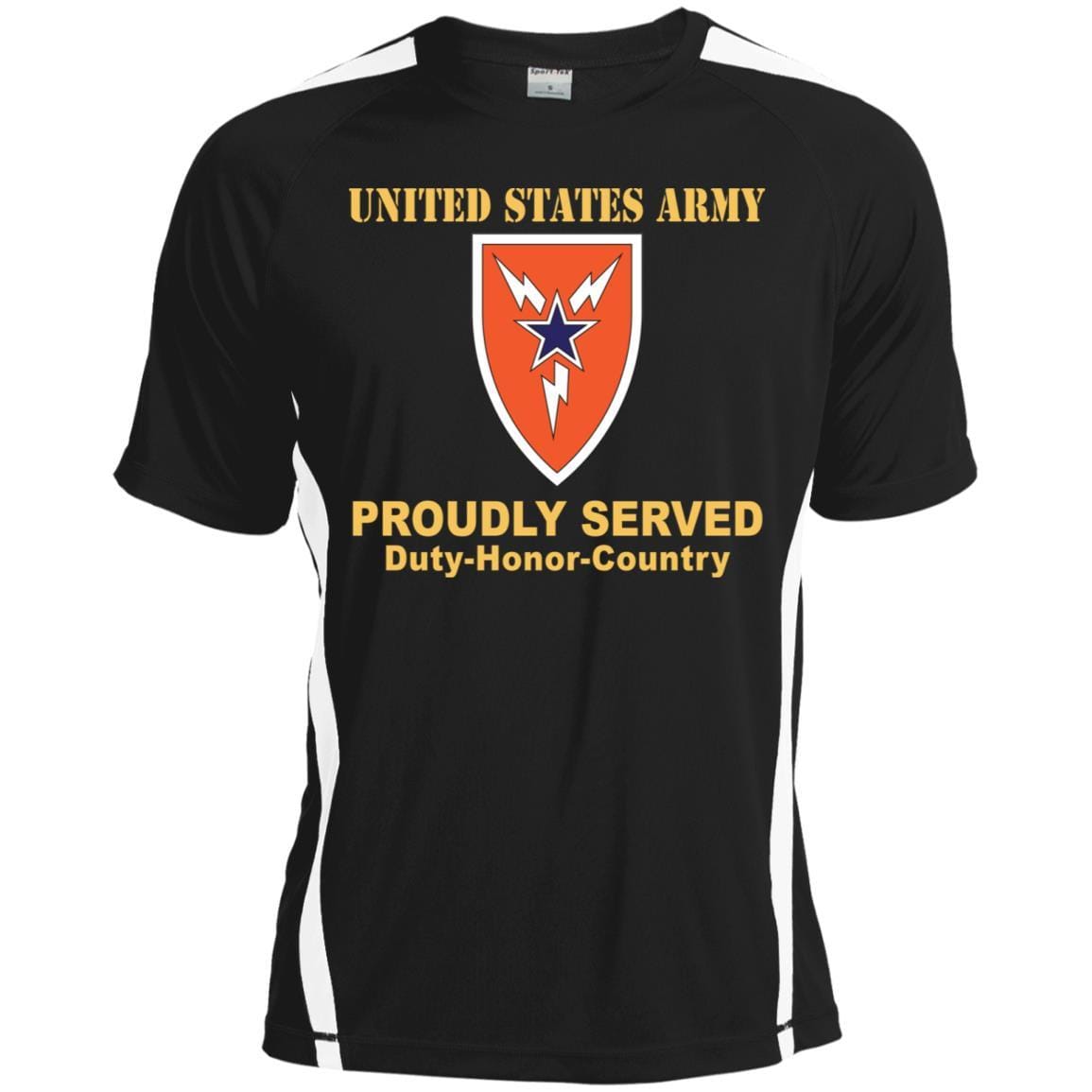 US ARMY 3RD SIGNAL BRIGADE- Proudly Served T-Shirt On Front For Men-TShirt-Army-Veterans Nation