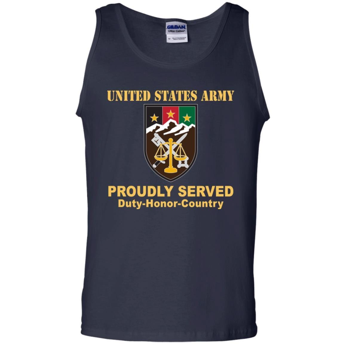 US ARMY CSIB UNITED STATES ARMY ELEMENT COMBINED JOINT INTERAGENCY TASK FORCE 435- Proudly Served T-Shirt On Front For Men-TShirt-Army-Veterans Nation