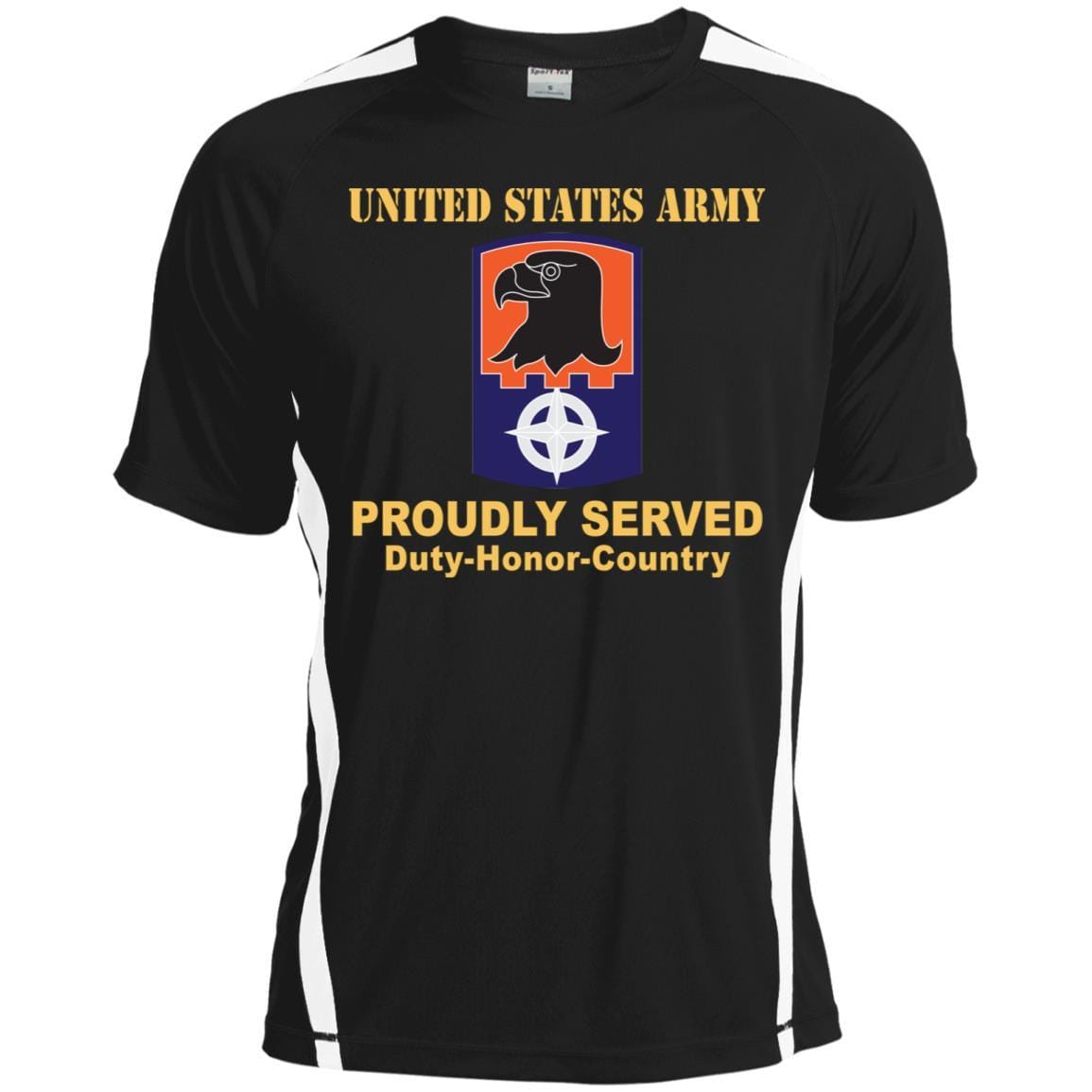 US ARMY 244TH AVIATION BRIGADE- Proudly Served T-Shirt On Front For Men-TShirt-Army-Veterans Nation