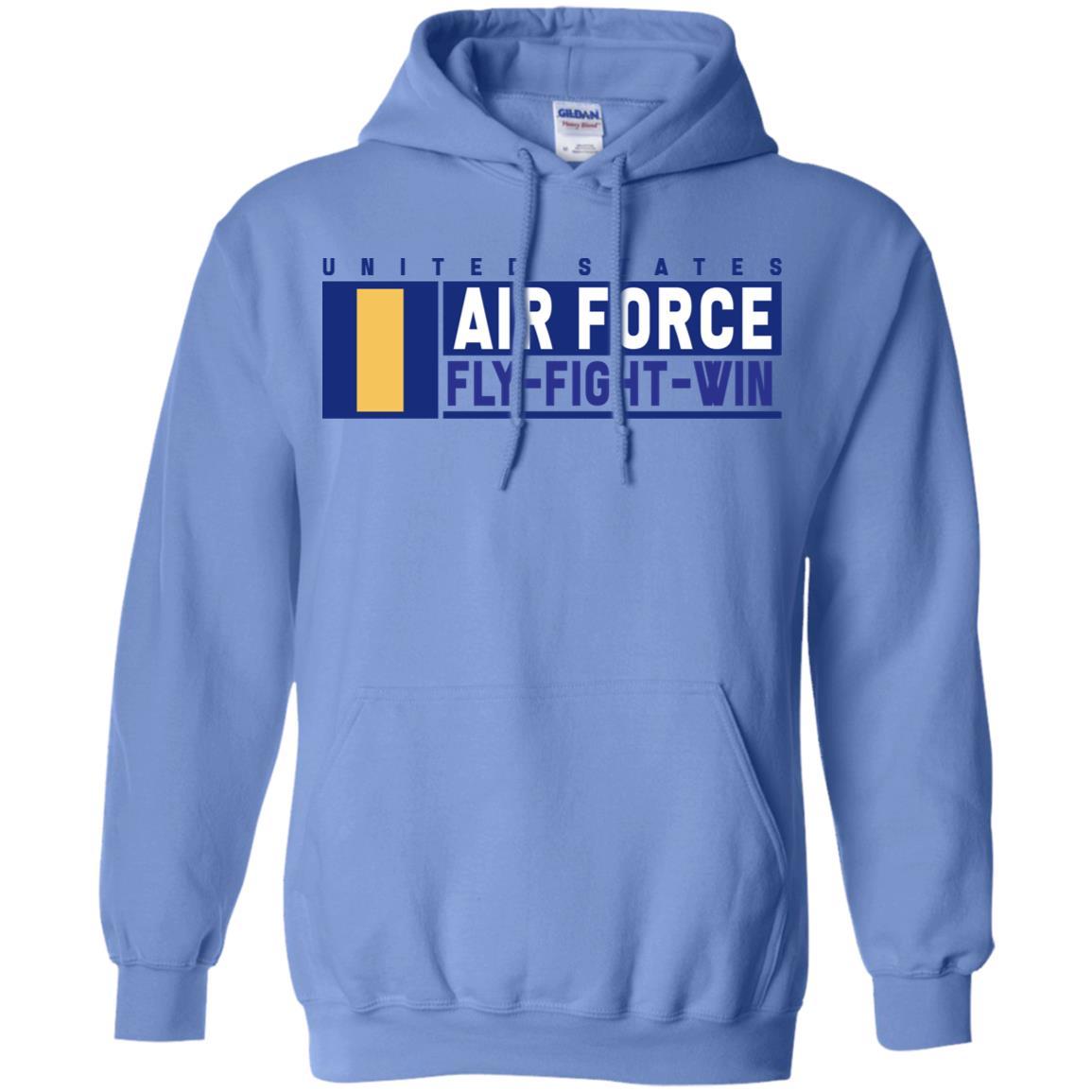 US Air Force O-1 Second Lieutenant Fly - Fight - Win Long Sleeve - Pullover Hoodie-TShirt-USAF-Veterans Nation