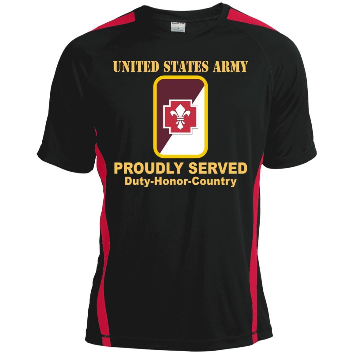 US ARMY 62ND MEDICAL BRIGADE CSIB - Proudly Served T-Shirt On Front For Men-TShirt-Army-Veterans Nation