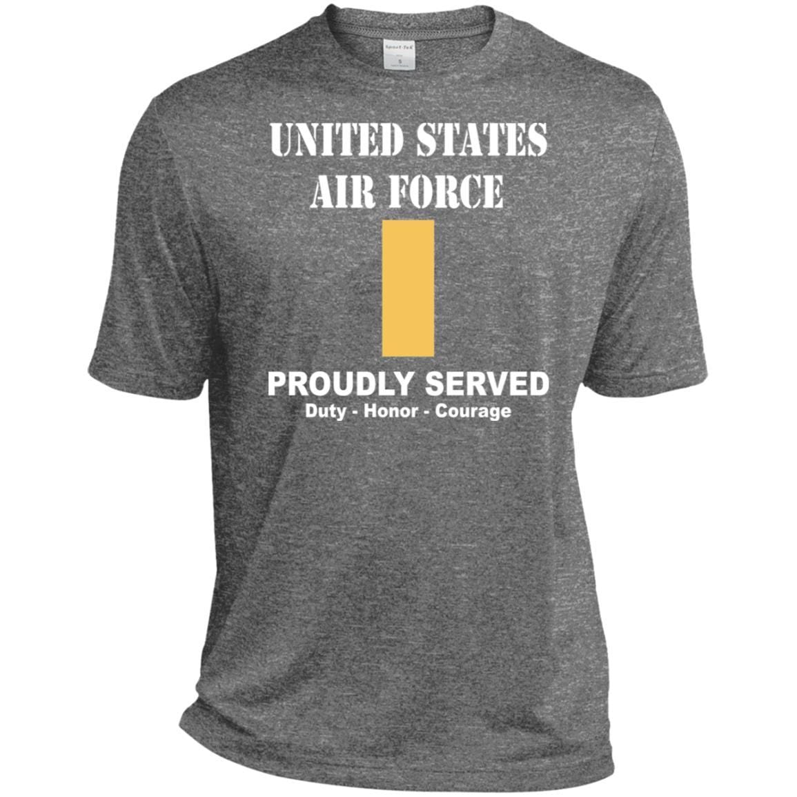 US Air Force O-1 Second Lieutenant 2d Lt O1 Commissioned Officer Ranks T shirt Sport-Tek Tall Pullover Hoodie - T-Shirt-TShirt-USAF-Veterans Nation