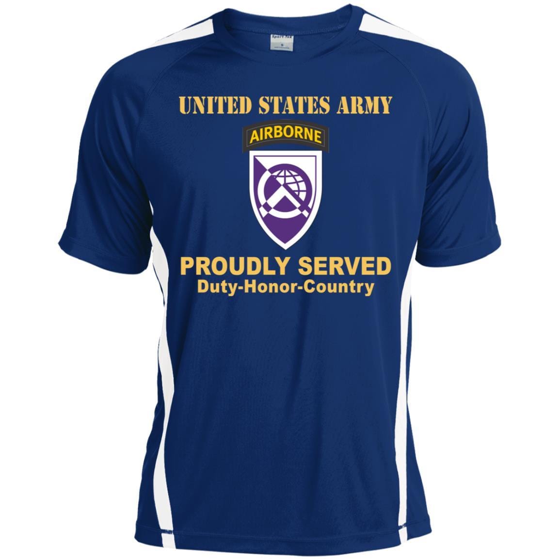 US ARMY 360TH CIVIL AFFAIRS BRIGADE- Proudly Served T-Shirt On Front For Men-TShirt-Army-Veterans Nation