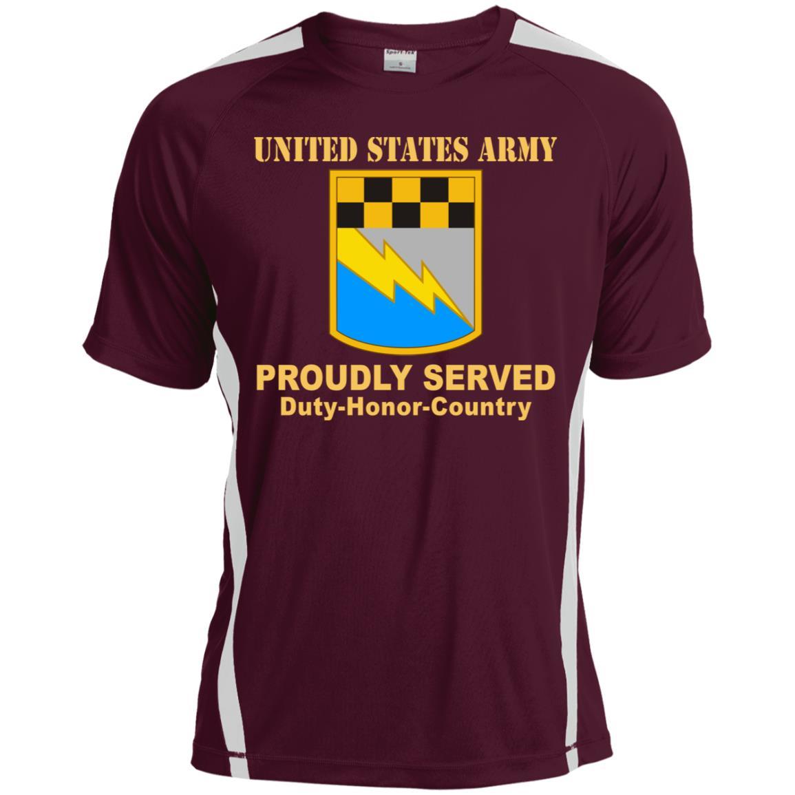 US ARMY 525TH EXPEDITIONARY MILITARY INTELLIGENCE BRIGADE- Proudly Served T-Shirt On Front For Men-TShirt-Army-Veterans Nation