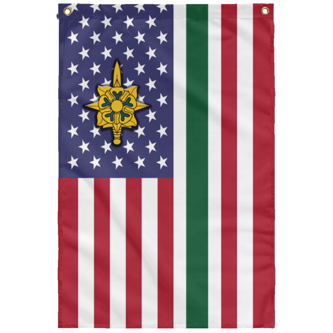 US Army Military Intelligence Branch Wall Flag 3x5 ft Single Sided Print-WallFlag-Army-Branch-Veterans Nation