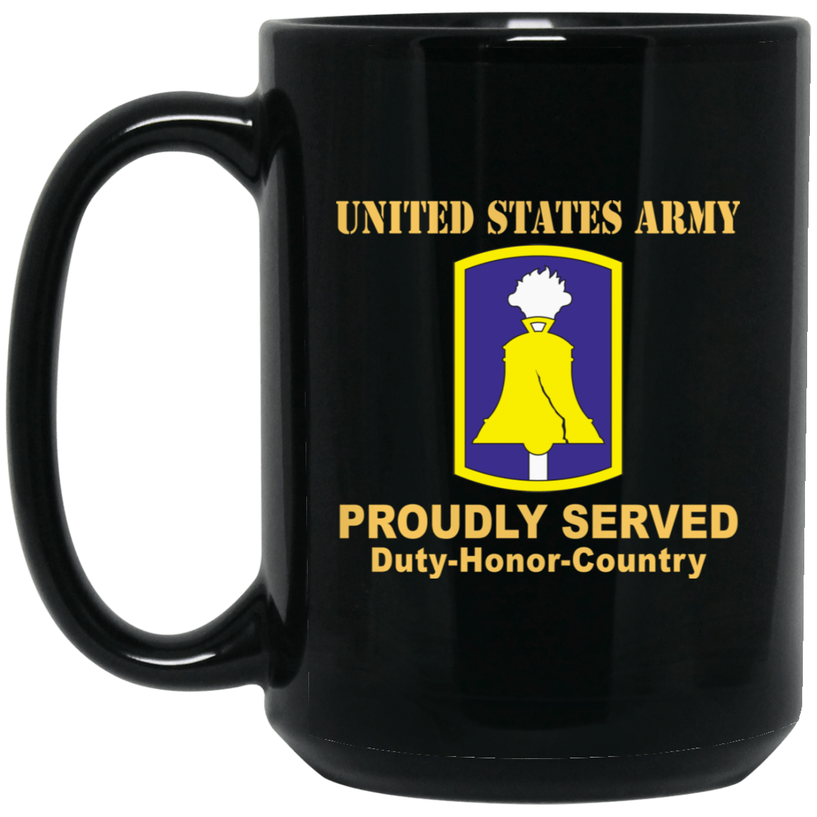 US ARMY 304TH CIVIL AFFAIRS BRIGADE- 11 oz - 15 oz Black Mug-Mug-Army-CSIB-Veterans Nation