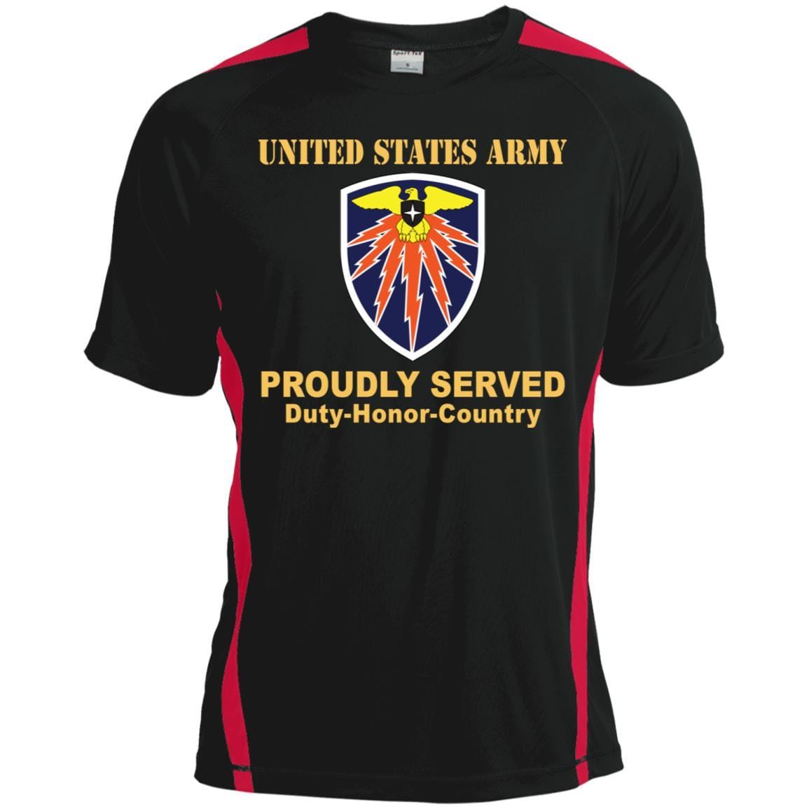 US ARMY 7TH SIGNAL COMMAND- Proudly Served T-Shirt On Front For Men-TShirt-Army-Veterans Nation