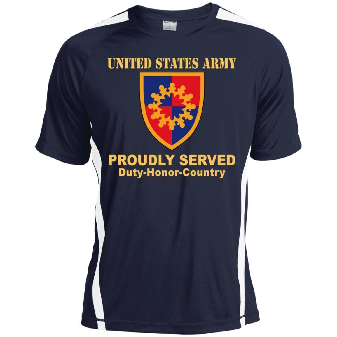 US ARMY 149TH MANEUVER ENHANCEMENT BRIGADE- Proudly Served T-Shirt On Front For Men-TShirt-Army-Veterans Nation