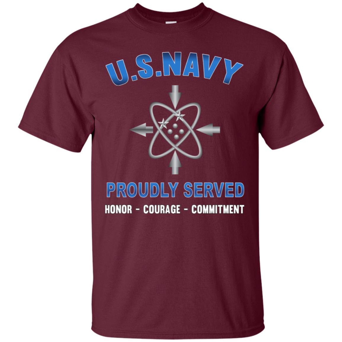 U.S Navy Data systems technician Navy DS - Proudly Served T-Shirt For Men On Front-TShirt-Navy-Veterans Nation