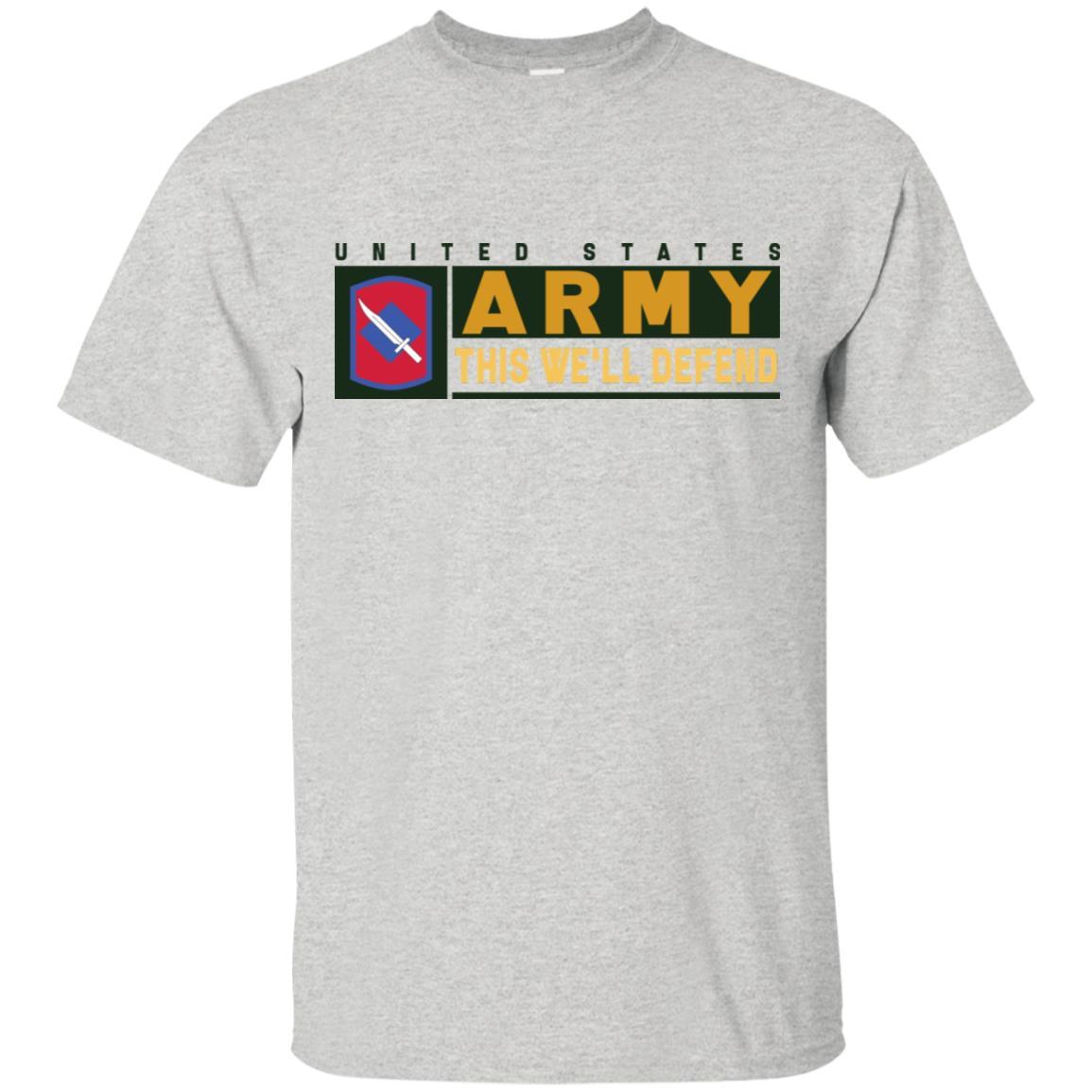 US Army 39TH INFANTRY BRIGADE- This We'll Defend T-Shirt On Front For Men-TShirt-Army-Veterans Nation