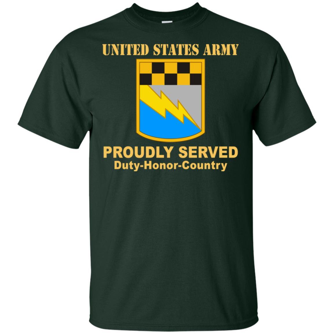 US ARMY 525TH EXPEDITIONARY MILITARY INTELLIGENCE BRIGADE- Proudly Served T-Shirt On Front For Men-TShirt-Army-Veterans Nation