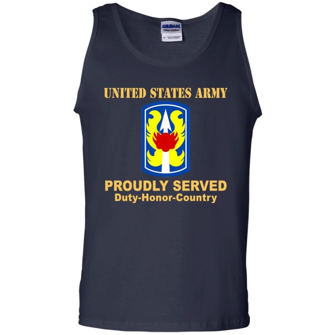 US ARMY 199TH INFANTRY BRIGADE - Proudly Served T-Shirt On Front For Men-TShirt-Army-Veterans Nation