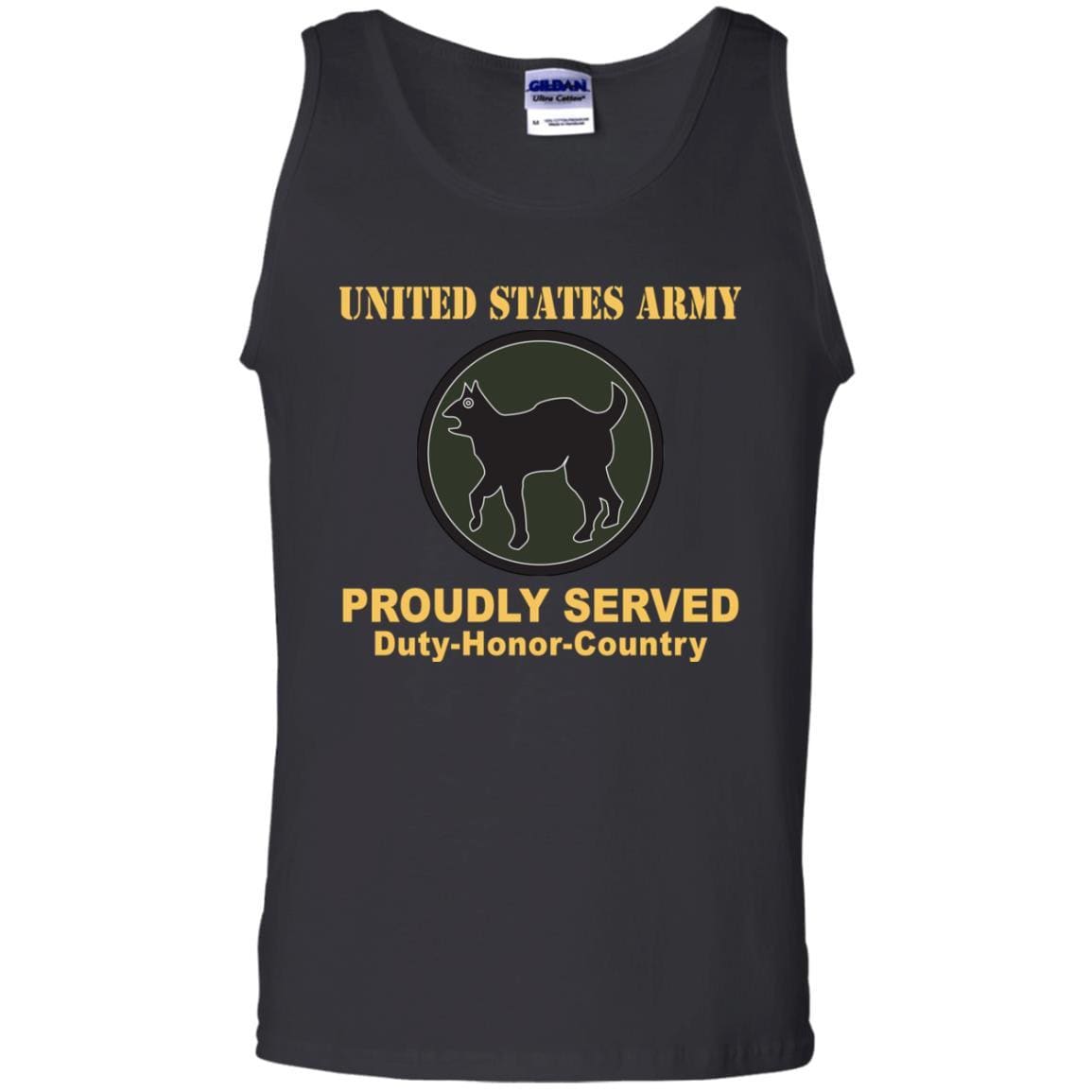 US ARMY 81 REGIONAL SUPPORT COMMAND - Proudly Served T-Shirt On Front For Men-TShirt-Army-Veterans Nation