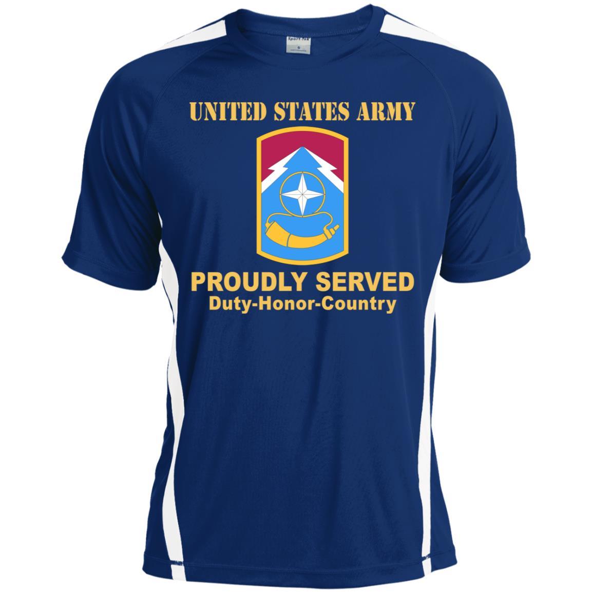 US ARMY 174TH INFANTRY BRIGADE- Proudly Served T-Shirt On Front For Men-TShirt-Army-Veterans Nation