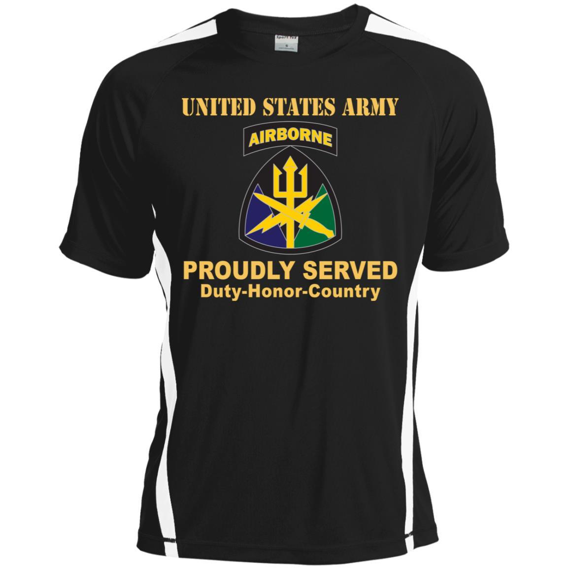 US ARMY SPECIAL OPERATIONS COMMAND JOINT FORCES- Proudly Served T-Shirt On Front For Men-TShirt-Army-Veterans Nation