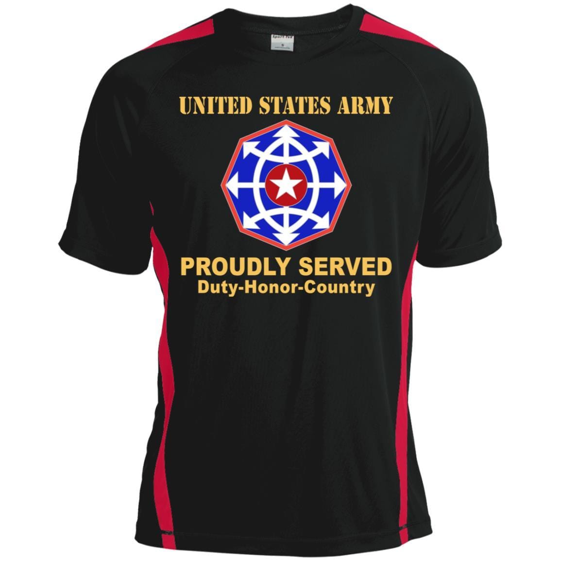 US ARMY CSIB CRIMINAL INVESTIGATION COMMAND- Proudly Served T-Shirt On Front For Men-TShirt-Army-Veterans Nation