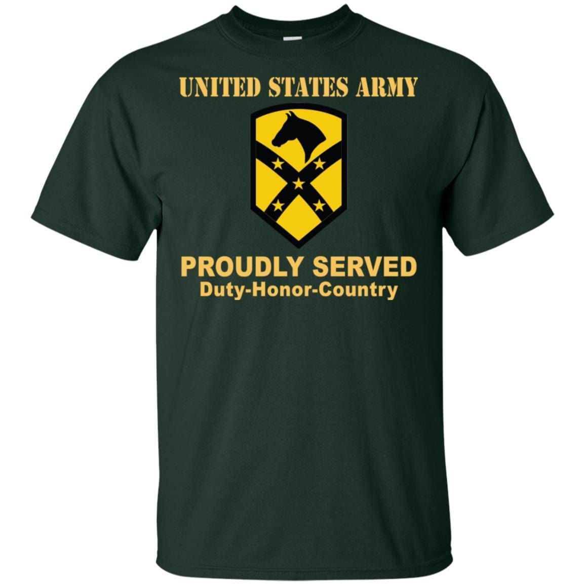 US ARMY 15TH SUSTAINMENT BRIGADE- Proudly Served T-Shirt On Front For Men-TShirt-Army-Veterans Nation