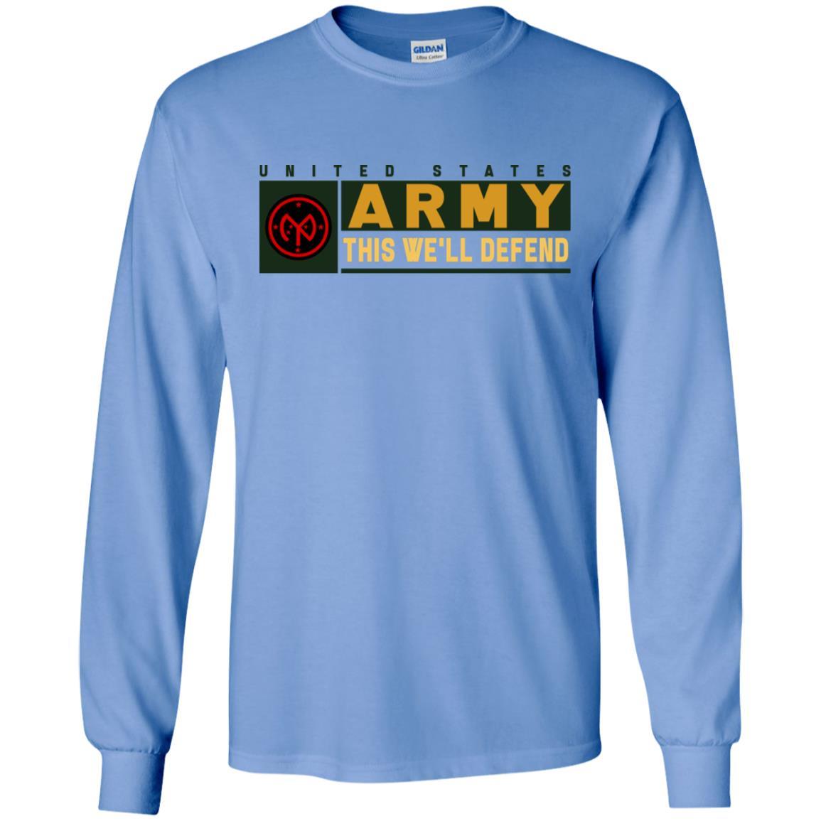 US Army 27TH INFANTRY BRIGADE COMBAT TEAM- This We'll Defend T-Shirt On Front For Men-TShirt-Army-Veterans Nation