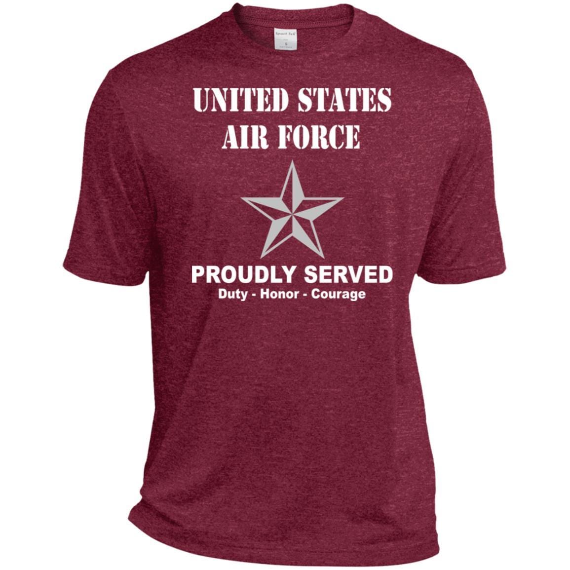 US Air Force O-7 Brigadier General Brig O7 General Officer Ranks T shirt Sport-Tek Tall Pullover Hoodie - T-Shirt-TShirt-USAF-Veterans Nation