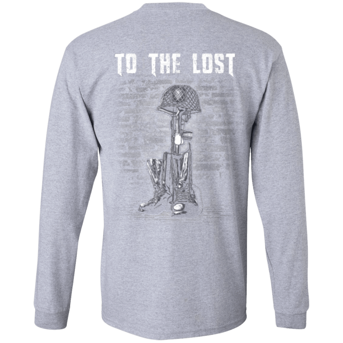 Military T-Shirt "To The Lost - Veteran"-TShirt-General-Veterans Nation