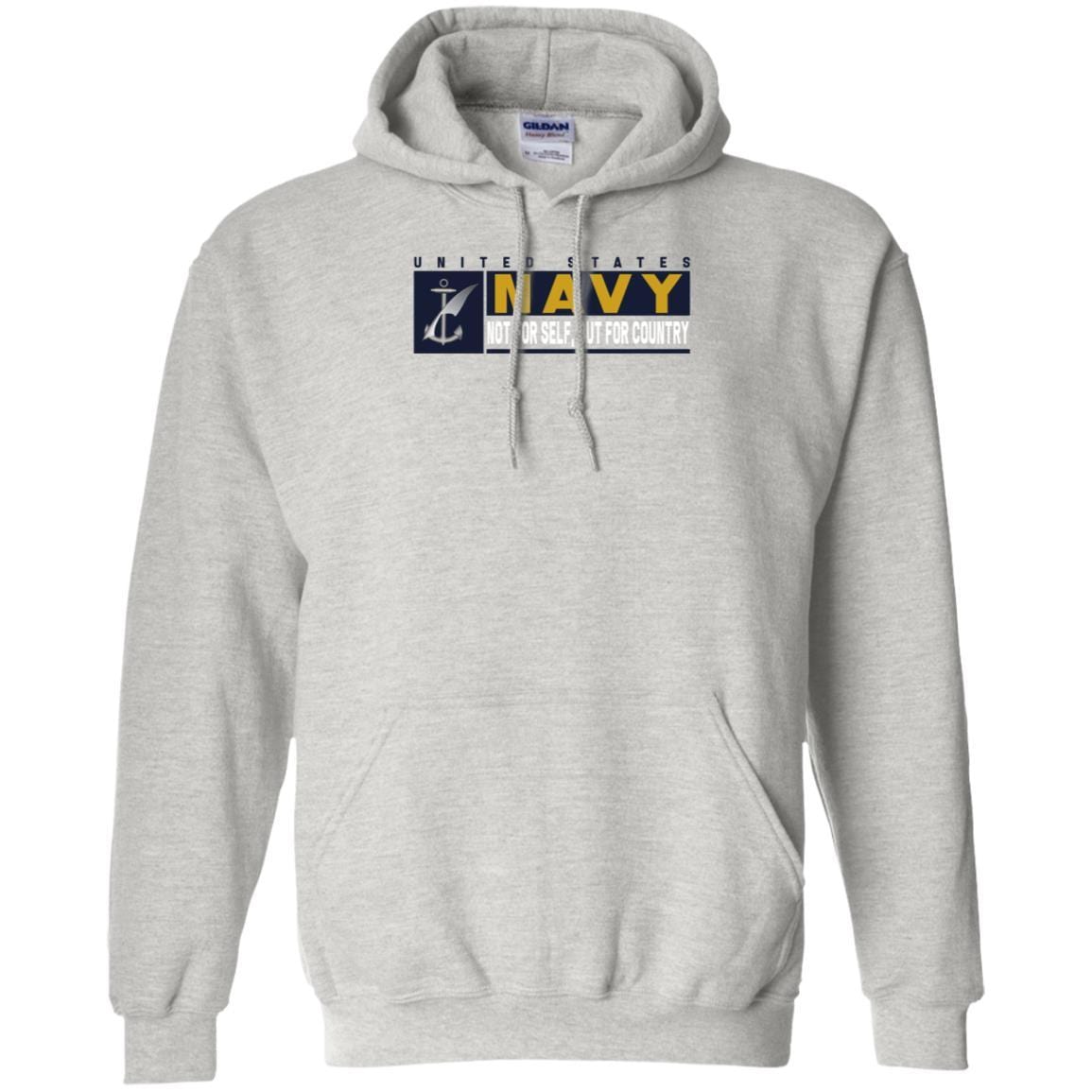 Navy Counselor Navy NC- Not for self Long Sleeve - Pullover Hoodie-TShirt-Navy-Veterans Nation