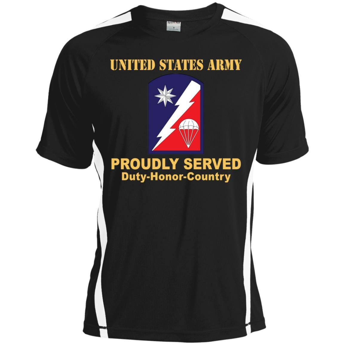 US ARMY 82 SUSTAINMENT BRIGADE - Proudly Served T-Shirt On Front For Men-TShirt-Army-Veterans Nation