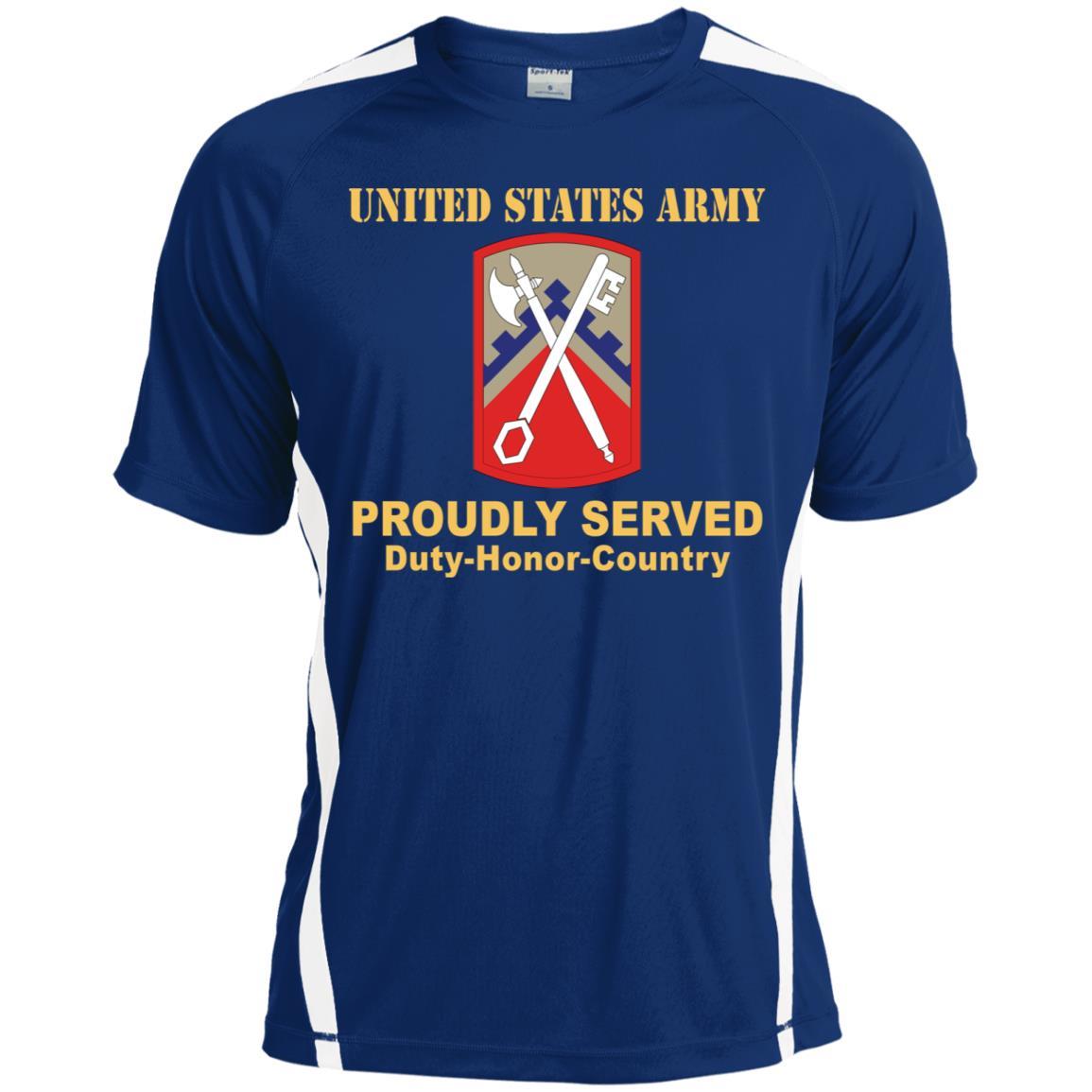 US ARMY 16TH SUSTAINMENT BRIGADE- Proudly Served T-Shirt On Front For Men-TShirt-Army-Veterans Nation