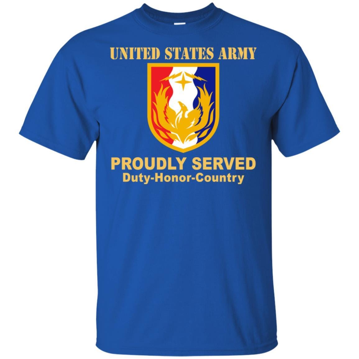 US ARMY 36TH SUSTAINMENT BRIGADE - Proudly Served T-Shirt On Front For Men-TShirt-Army-Veterans Nation