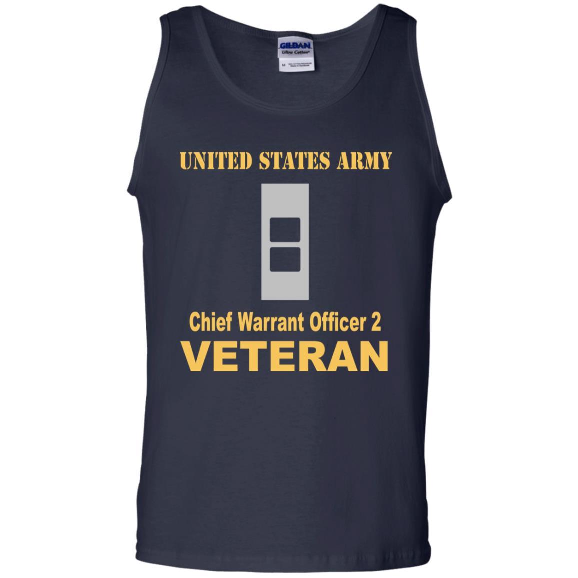 US Army W-2 Chief Warrant Officer 2 W2 CW2 Warrant Officer Veteran Men T Shirt On Front-TShirt-Army-Veterans Nation