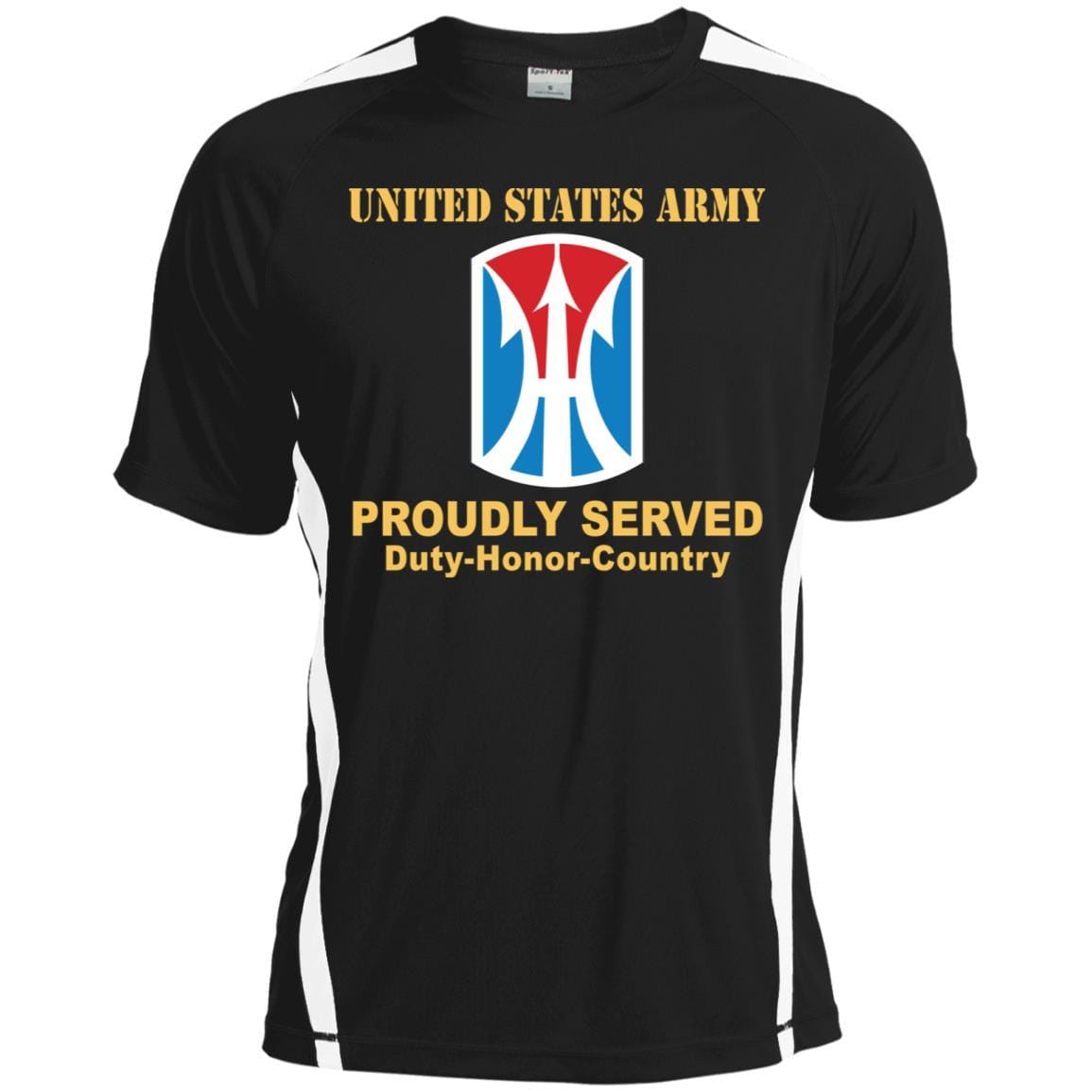 US ARMY 11TH INFANTRY BRIGADE- Proudly Served T-Shirt On Front For Men-TShirt-Army-Veterans Nation