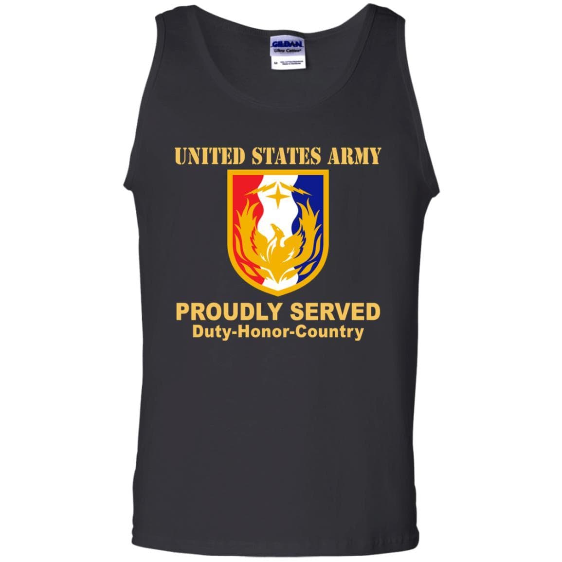 US ARMY 36TH SUSTAINMENT BRIGADE - Proudly Served T-Shirt On Front For Men-TShirt-Army-Veterans Nation