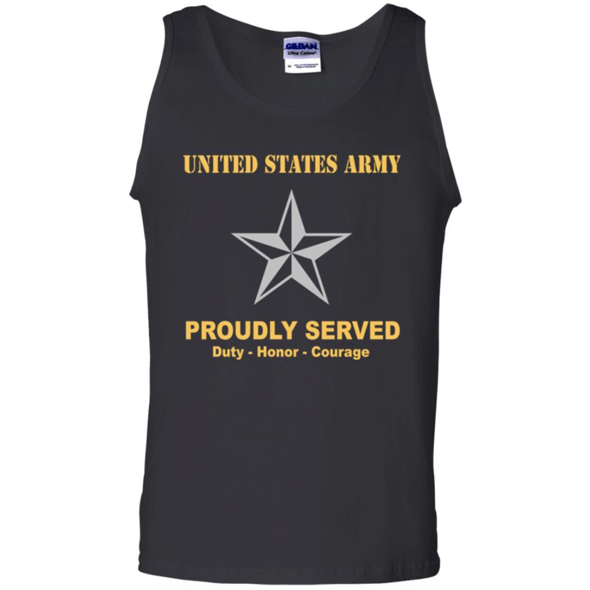 US Army O-7 Brigadier General O7 BG General Officer Ranks Men Front Shirt US Army Rank-TShirt-Army-Veterans Nation