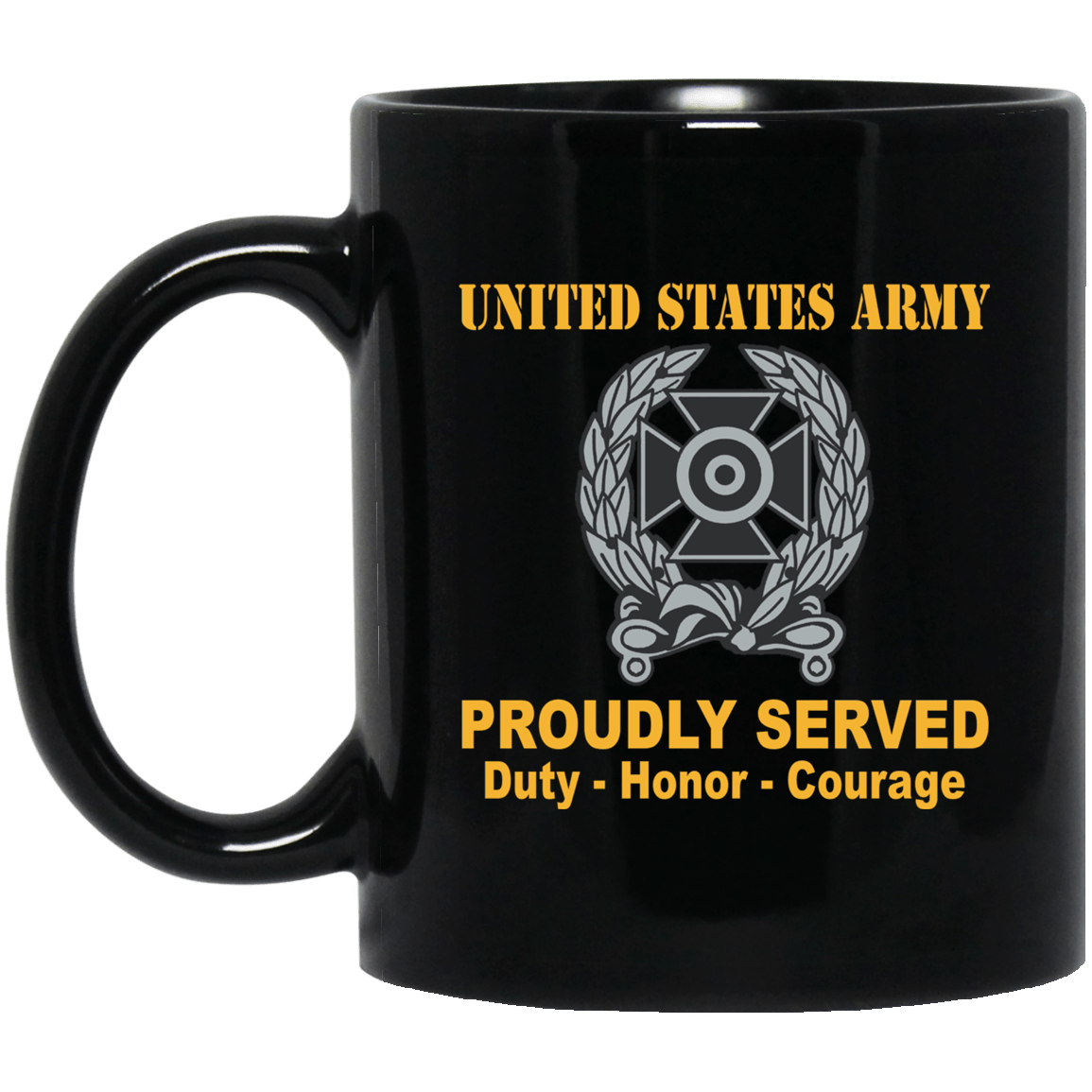 US Army Expert Shooting Badge 11 oz - 15 oz-Mug-Army-Badge-Veterans Nation