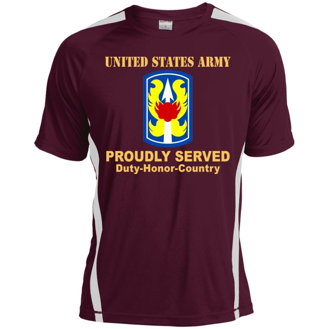 US ARMY 199TH INFANTRY BRIGADE - Proudly Served T-Shirt On Front For Men-TShirt-Army-Veterans Nation