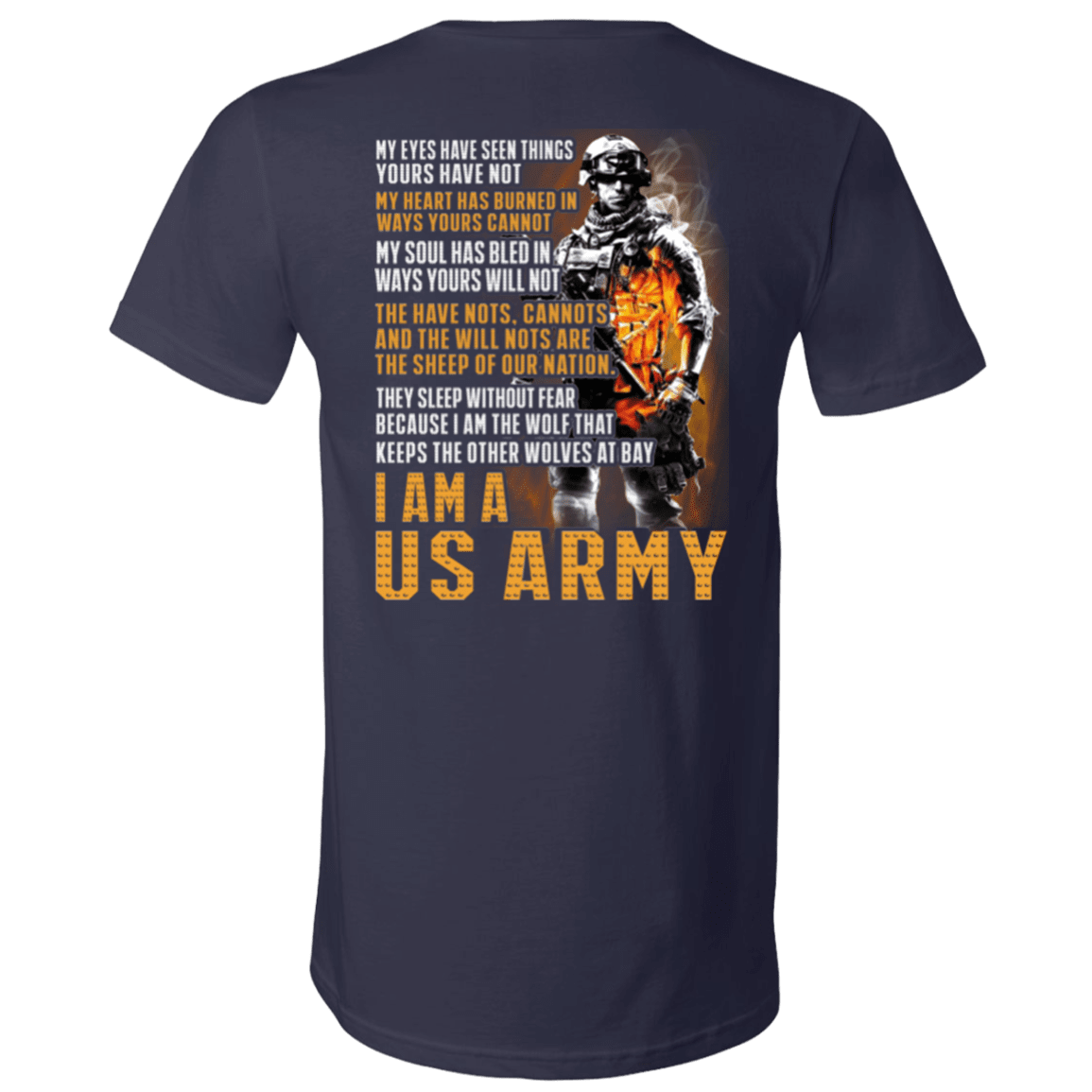 I Am A US ARMY T Shirt-TShirt-Army-Veterans Nation