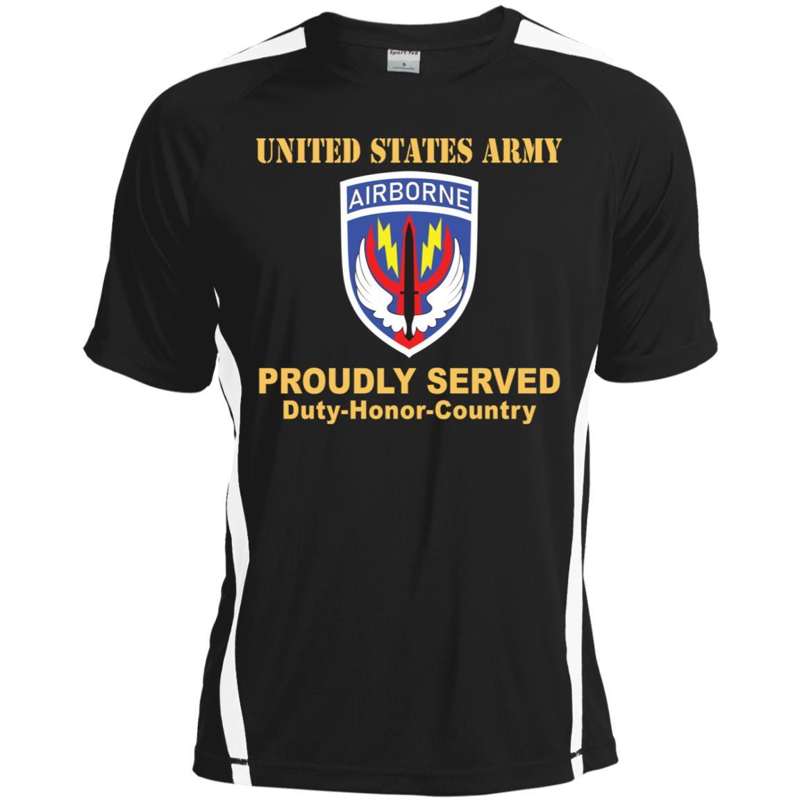 US ARMY SPECIAL OPERATIONS COMMAND CENTRAL- Proudly Served T-Shirt On Front For Men-TShirt-Army-Veterans Nation