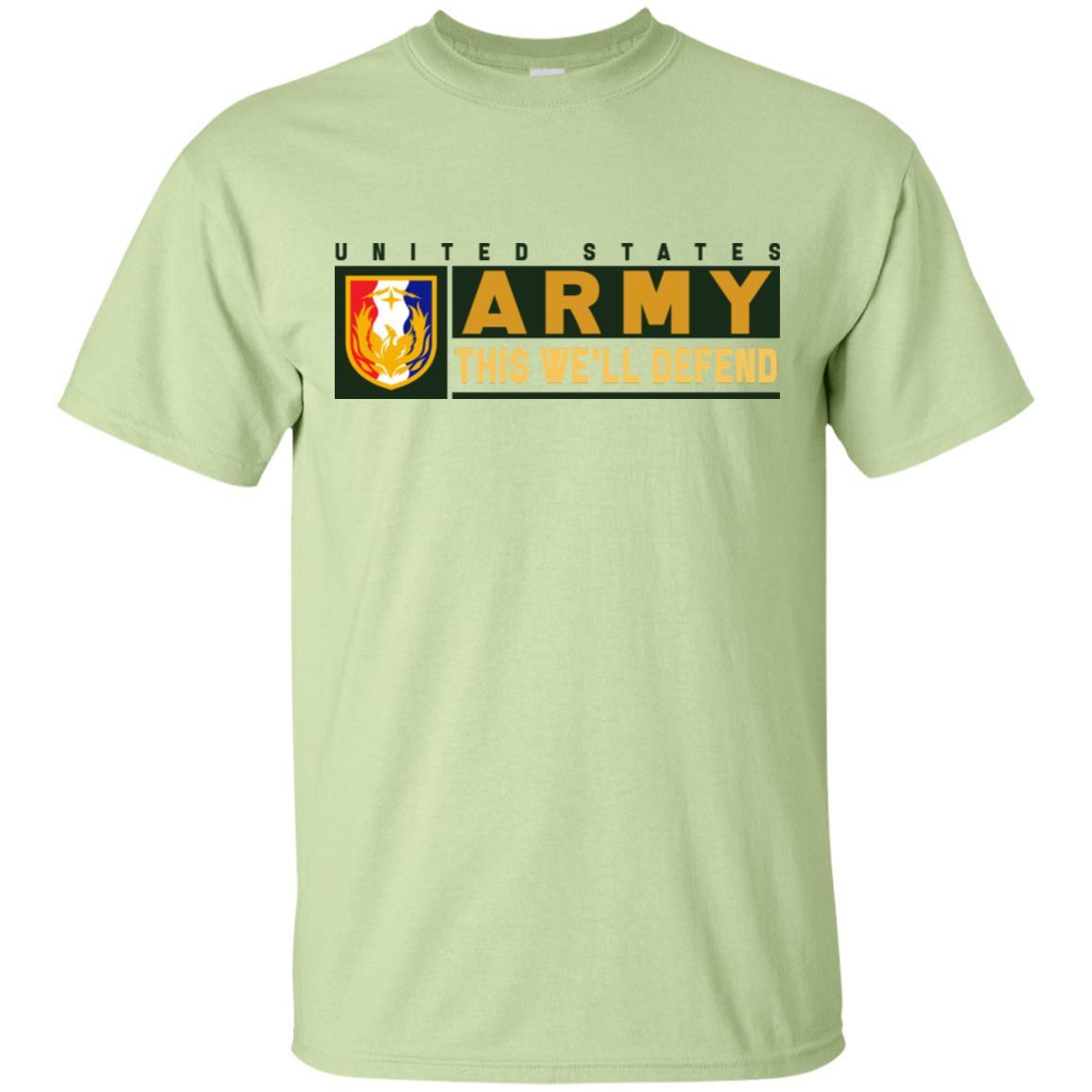 US Army 36TH SUSTAINMENT BRIGADE- This We'll Defend T-Shirt On Front For Men-TShirt-Army-Veterans Nation