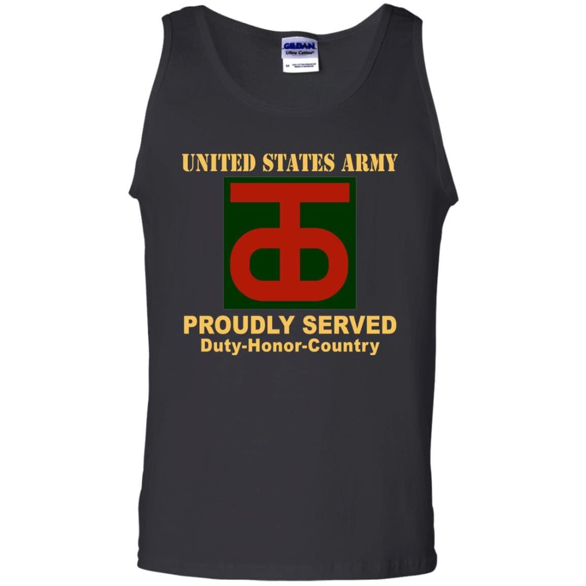 US ARMY 90 SUSTAINMENT BRIGADE - Proudly Served T-Shirt On Front For Men-TShirt-Army-Veterans Nation